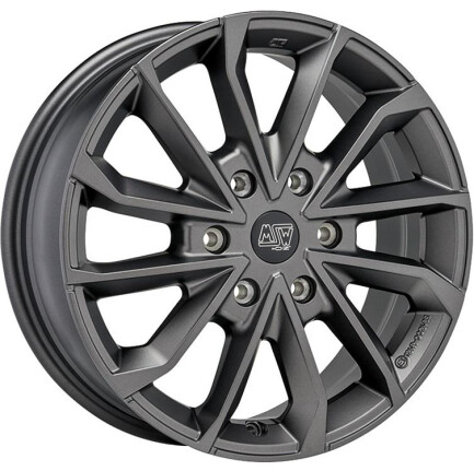 Msw 42 Van Matt Dark Grey 6,5x17 6x120 ET50 CB74,5 60° 6.5x17