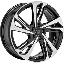 60 Gloss Black Full Polished 7,5x17 5x112 ET46 CB57,1 R13