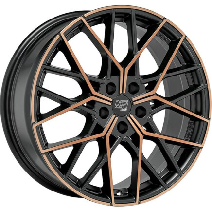 Msw 74 Matt Black Copper Fp 8x19 5x112 ET45 CB73.1 60° 8x19