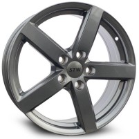 Stw City Dark Anthracite 8x18 5x114.3 ET38 CB67.1 Flat 8/18