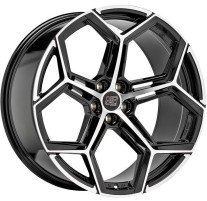 Msw 53 Gloss Black Full Polished 10,5x22 5x112 ET19 CB66,6 60° 10.5/22