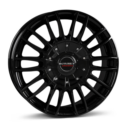 Borbet CW3 black glossy 7,5x17 6x130 ET52 CB84,1 60° 7.5x17