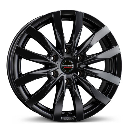 Borbet CW6 Black matt 6,5x16 6x130 ET62 CB84.1 60° 6.5x16