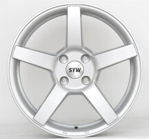 Stw Ares Silver 7x17 4x108 ET32 CB65.1 Flat 7/17