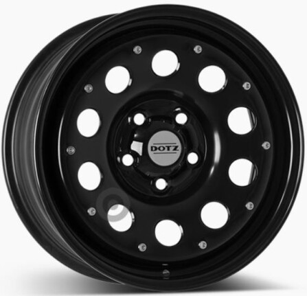 Dotz 4x4 Modular Beadlock Black 7x17 5x120 ET35 CB65.0 7x17