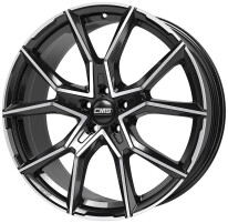 Cms C33 Diamond Black Gloss 8,5x20 5x112 ET30 CB66.6 60° 8.5/20