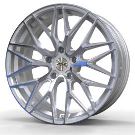 Foxy Silver Polished 9x20 5x120 ET35 CB72,6 60°