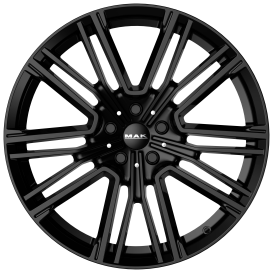 Kult-D Gloss Black 10x20 5x132 ET27 CB66,6 60°