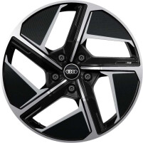 Oe Audi Matt Antharcite Polished 9x20 5x130 ET54 CB71,6 R12 9/20