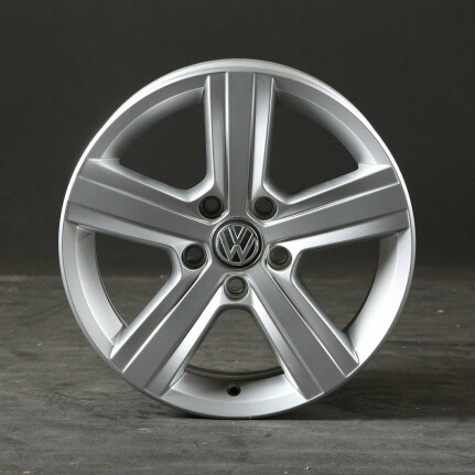 Oe Volkswagen Silver 7x17 5x120 ET55 CB65,1 NO CAP R13 7x17
