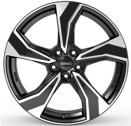 Dezent KB dark Black/polished 6,5x16 5x112 ET43 CB57,1 R13 6.5x16
