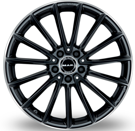 Mak Komet Gloss Black Mirror Ring 9x20 5x112 ET41 CB66,6 R14 9x20