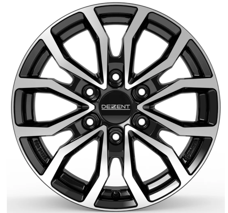 Dezent KC dark Black/polished 7,5x18 6x139.7 ET45 CB93,1 60° 7.5x18