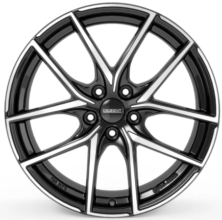 Dezent TO dark Black/polished 7x17 5x112 ET47 CB66,6 60° 7x17