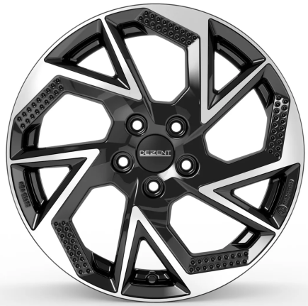 Dezent AP dark Black/polished 6x16 5x100 ET35 CB57,1 R13 6x16
