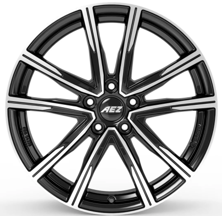 Aez Montreal dark Black/polished 7x19 5x108 ET48 CB63,4 60° 7x19