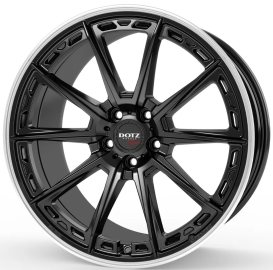 Sonoma dark Black matt/polished lip 8x19 5x112 ET44 CB57,1 R13