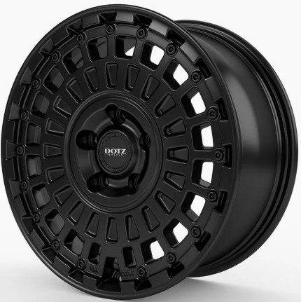 Dotz Talara Black matt 8x17 6x130 ET45 CB84,1 R14 8x17