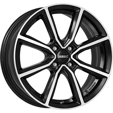 Dezent TN dark Black/polished 6,5x17 4x108 ET32 CB65,1 Flat 6.5x17