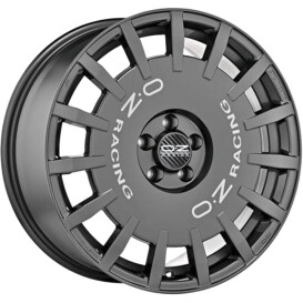 Rally Racing Dark Graphite Silver Lettering 7x17 5x114.3 ET45 CB75,0 60°