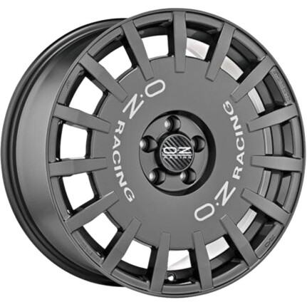 Oz Racing Rally Racing Dark Graphite Silver Lettering 7x17 5x114.3 ET45 CB75,0 60° 7x17