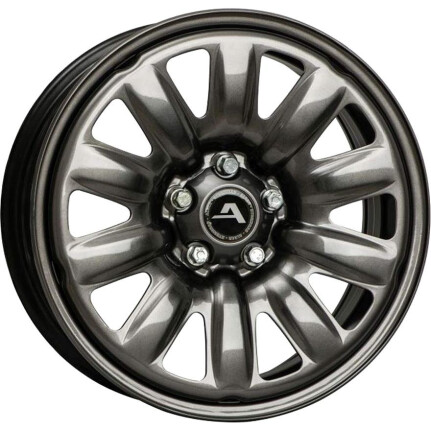 Alcar Hybridrad 130400A Anthracite 6,5x16 5x114.3 ET50 CB67,1 With Cap 60° 6.5x16