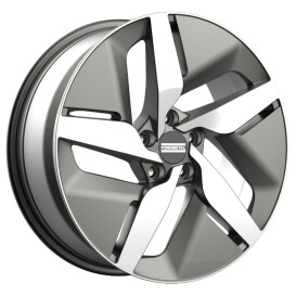 e-Joule Glossy Titanium Machined 9x20 5x112 ET28 CB66,6 60°