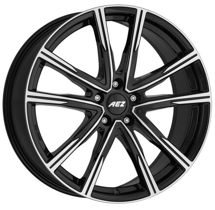 Aez Montreal dark Black/polished 7,5x19 5x114.3 ET38 CB71,6 60° 7.5x19