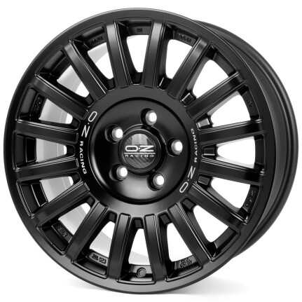 Oz Racing Rally Raid Matt Black Silver Lettering 8x17 5x120 ET35 CB65,1 60° 8x17