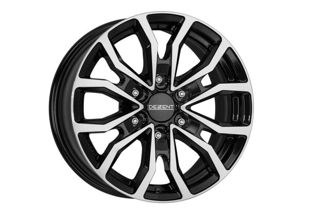 Dezent KC dark Black/polished 8x18 6x139.7 ET35 CB67,1 Flat 8x18