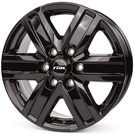 Rial Transporter diamond-black 6,5x16 6x120 ET50 CB74,5 60° 6.5x16