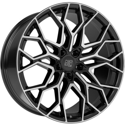 Msw 51 Gloss Black Full Polished 9x20 5x112 ET28 CB73,1 60° 9x20