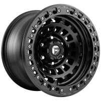 Fuel D101 Zephyr Beadlock Matte Black 9x17 6x139.7 ET-15 CB106,1 60° 9/17