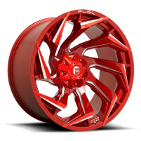 Fuel D754 Reaction Candy Red Milled 9x20 6x139.7 ET1 CB106,1 (PCD2: 6x135) 60° 9/20