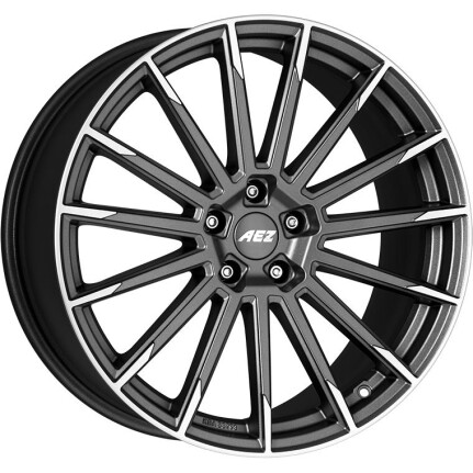 Aez Atlanta Graphite matt/polished 7,5x17 5x112 ET40 CB70,1 60° 7.5x17